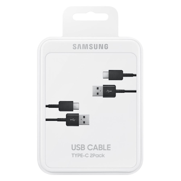USB C-KABEL 480MB/S 5A 1,5M SAMSUNG EP-DG930MBEGWW - SORT (SÆT MED 2)
