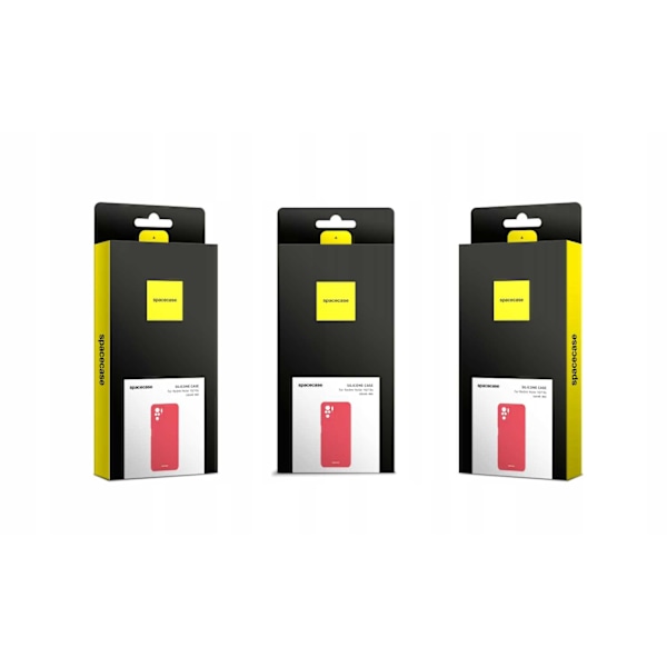 Spacecase Case Cover För Xiaomi Redmi Note 10 10S Red