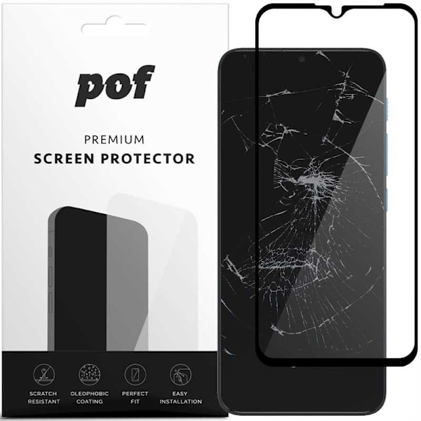 Pof Hela Skydd I Härdat Glas För Motorola E7 Power Skärmskydd