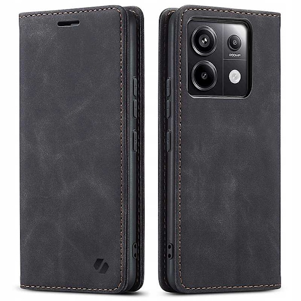 Spacecase Case Cover För Poco X6 Rm Note 13 Pro 5G Svart