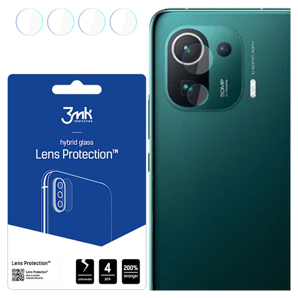 XIAOMI MI 11 PRO 5G - 3MK OBJEKTIVBESKYTTELSE