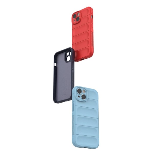 Magic Shield-deksel til iPhone 14, fleksibelt, pansret deksel, rødt