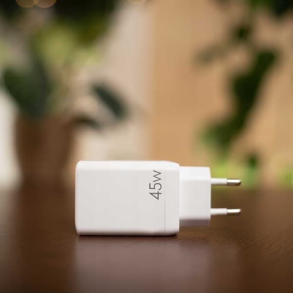 Rymdfall Usb C Laddare 45W Gan För Telefon För Iphone Samsung Xiaomi