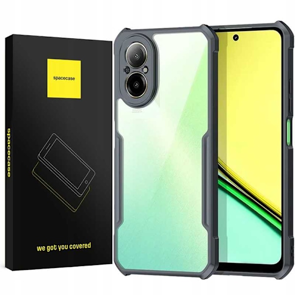 Spacecase Fodral Till Realme C67 Beetle Black Phone