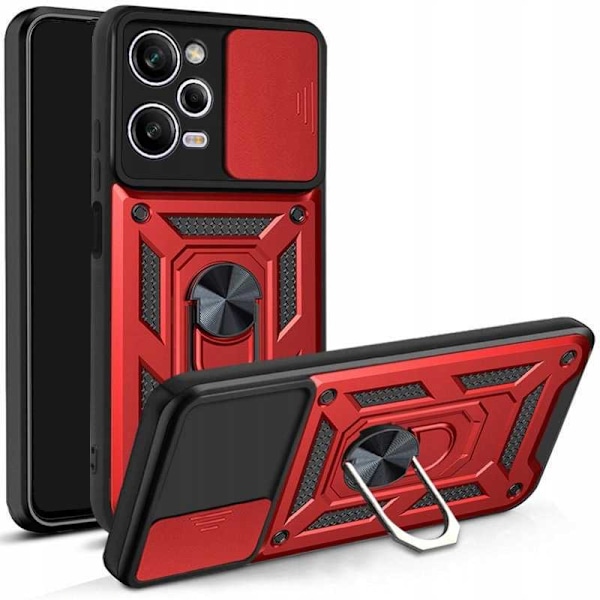 Spacecase Case Cover För Poco X5 Pro Note 12 Pro Red