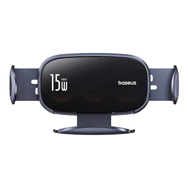 Baseus LightChaser BS-CM029 bilmontert induktiv lader med trippelspole - svart