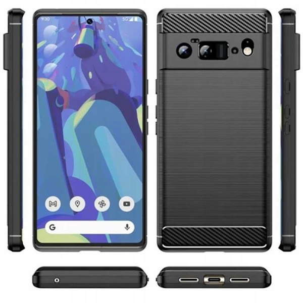 Spacecase-Fodral Till Google Pixel 6A Telefon Svart