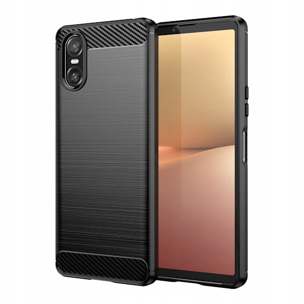 Spacecase Cover Carbon Cover För Sony Xperia 10 Vi Svart