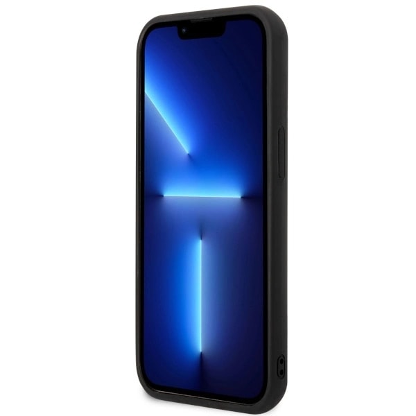 KARL LAGERFELD RUBBER IKONIK 3D ETUI TIL IPHONE 14 PLUS - SORT