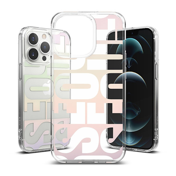 Ringke Fusion Design Armored Protective Case med gelramme iPhone 13 Pro Transparent (FD548E89)
