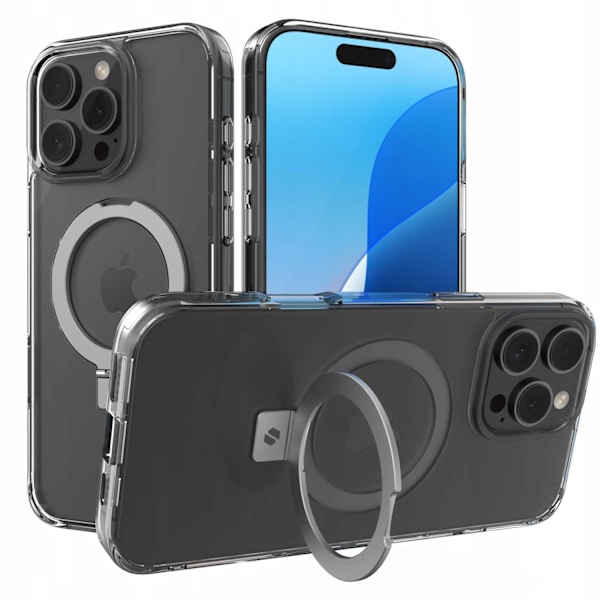 Spacecase Ring Pro Mag Case Clear För Iphone 16 Pro Max Skydd