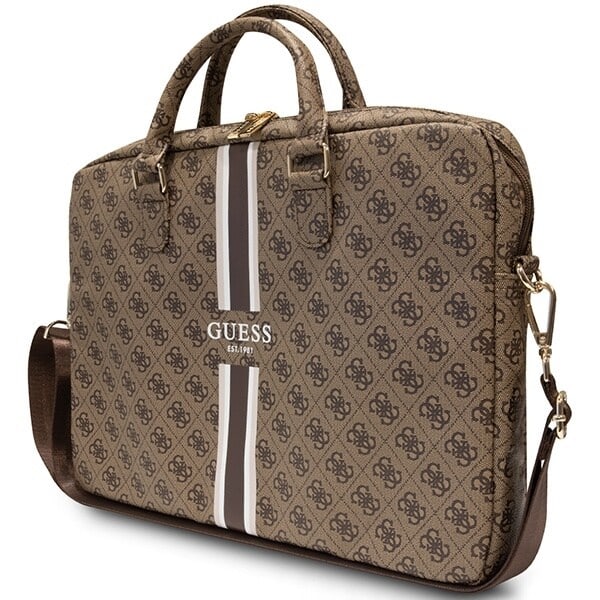 Guess bag GUCB15P4RPSW 16 brune / brune 4G trykte striper