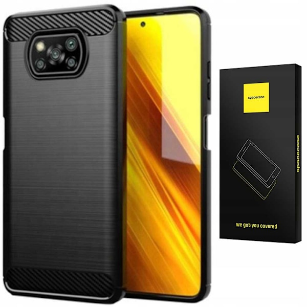 Spacecase Cover Kolhålla För Poco X3 Nfc Pro Tpu Rigid