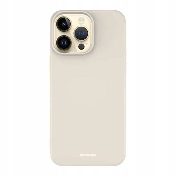 Spacecase Silikonfodral För Iphone 14 Pro Max Bone