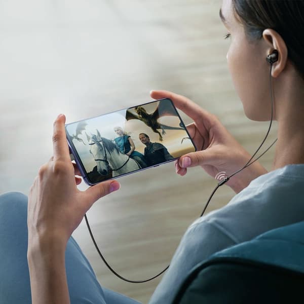 Joyroom JR-EC06 USB-C øretelefoner - grå