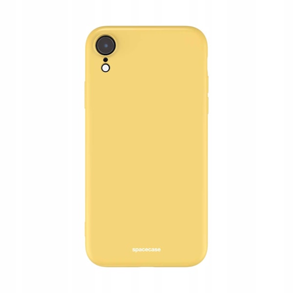Spacecase Silikonfodral För Iphone Xr Gul Skydd