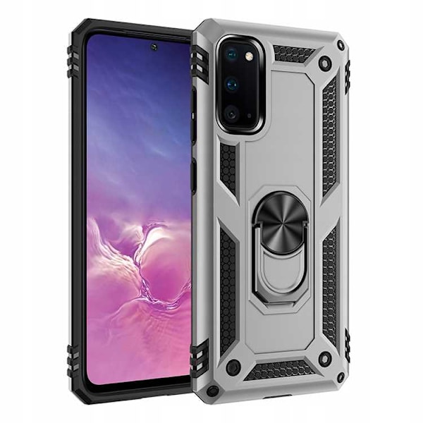 Spacecase Ring Nx Case Cover För Samsung Galaxy S20 Silver