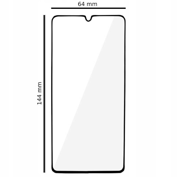 Spacecase 5D Härdat Glas För Samsung Galaxy A41 Skärmskydd