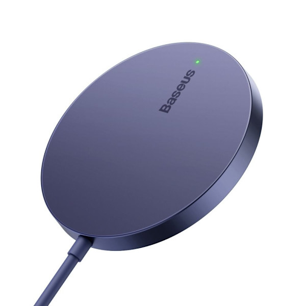 Baseus Simple Mini3 magnetlader MagSafe Qi 15W lilla
