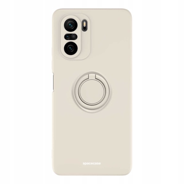 Spacecase Silikoncase Ring För Xiaomi Poco F3 Mi 11I Bone