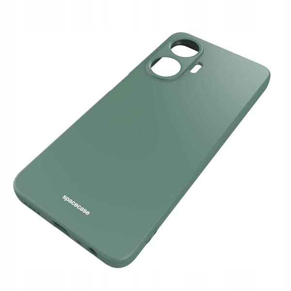 Spacecase Silikonfodral För Realme C55 Telefon Mörkgrön