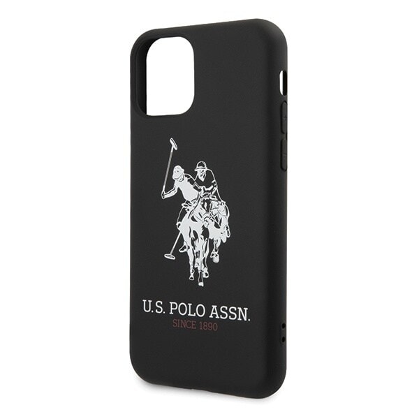 AMERIKANSK SAG POLO ASSN. SILICONE COLLECTION TIL IPHONE 11 PRO MAX - SORT SILIKONE COLLECTION