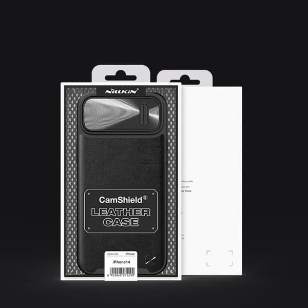NILLKIN CASE CAMERA COVER TIL IPHONE 14+ GRØN