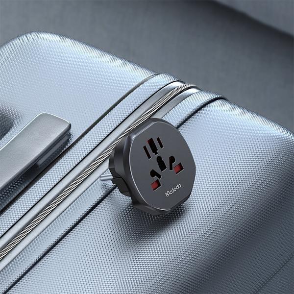 MCDODO UNIVERSELL LESERADAPTER EU TIL EU USA UK AU CN ADAPTER 2500W