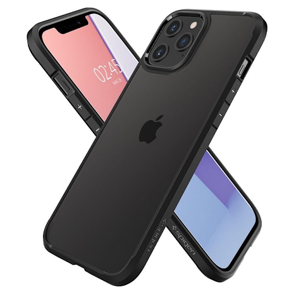 SPIGEN ULTRA HYBRID IPHONE 12/12 PRO MAT SORT