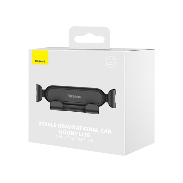 Baseus Gravity biltelefonholder for grill? luftuttak (Air Outlet Version) svart (SUWX010001)