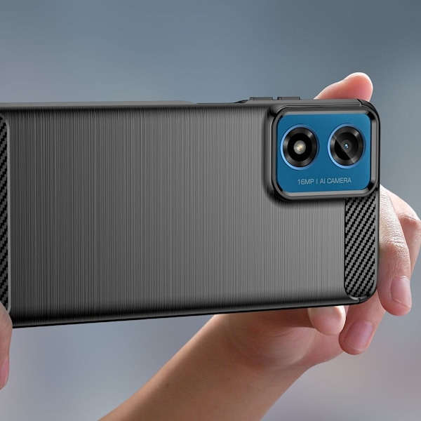 TECH-PROTECT TPUCARBON MOTOROLA MOTO G24 / G24 POWER / G04 / E14 SVART