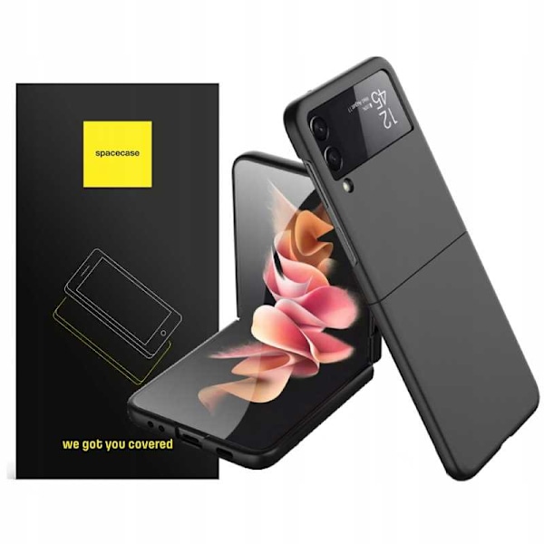 Spacecase Case Flip Case För Samsung Galaxy Z Flip 4 Black