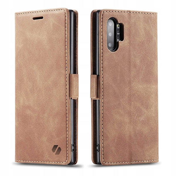 Spacecase Plånboksfodral För Samsung Galaxy Note 10+ Läderfodral