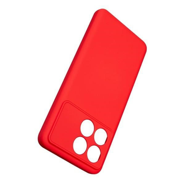 Beline Silikonfodral till Xiaomi Poco F6 Pro röd/ed