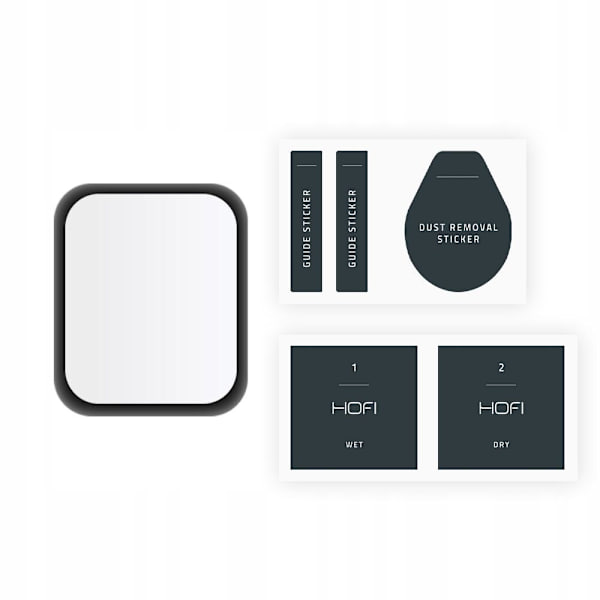 HOFI HYBRID PRO+ HYBRID GLAS ÆBLEUR 7/8/9 (45 MM) SORT