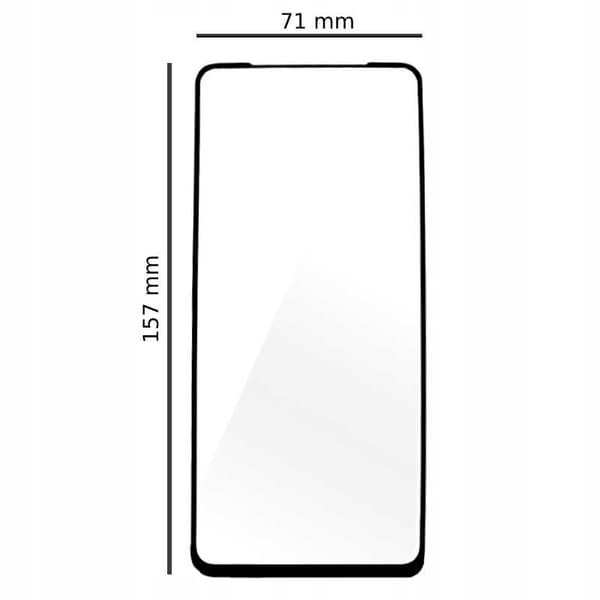 Spacecase 5D Härdat Glas För Samsung Galaxy A21S Helt Glas