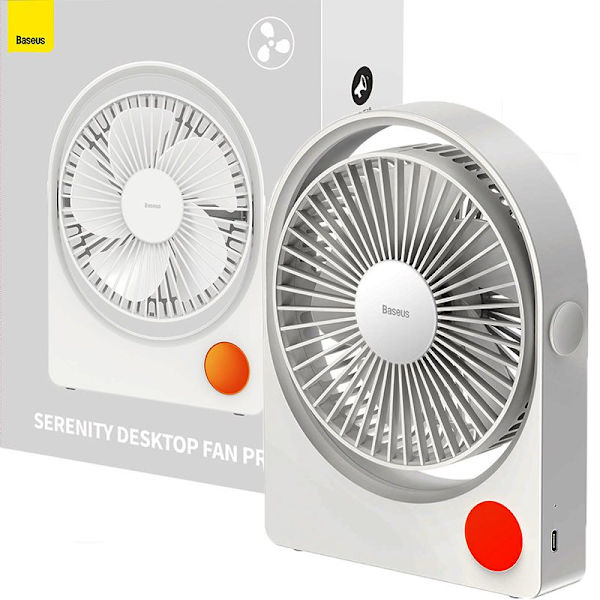 Baseus Serenity viftebordvifte Fan Pro hvit (ACJX000002)