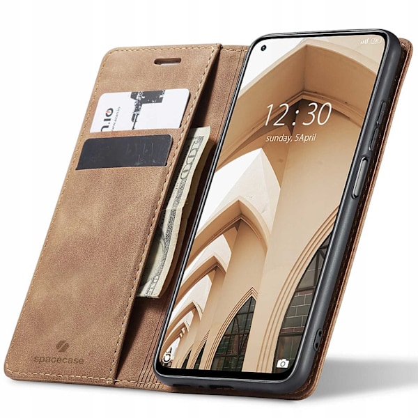 Spacecase Fodral Pålånsskydd För Xiaomi Mi 10T 10T Pro Ljusbrun