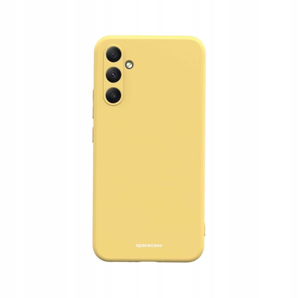 Spacecase Silikonfodral För Samsung Galaxy A34 5G Gul