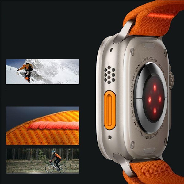 SPIGEN FIT LITE ULTRA APPLE WATCH 4 / 5 / 6 / 7 / 8 / SE / ULTRA (42 / 44 / 45 / 49 MM) ORANGE