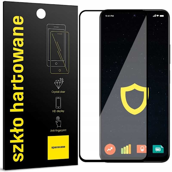 Spacecase 5D Härdat Glas För Samsung Galaxy A24 4G Svart