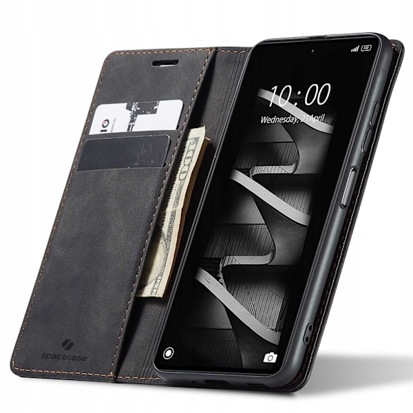 Spacecase Case Cover För Poco X5 Pro Note 12 Pro Black