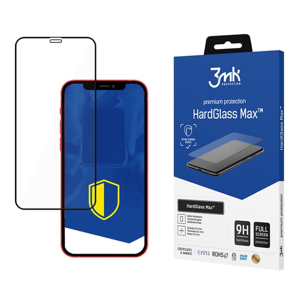 APPLE IPHONE 12 PRO MAX SORT - 3MK HARDGLASS MAX