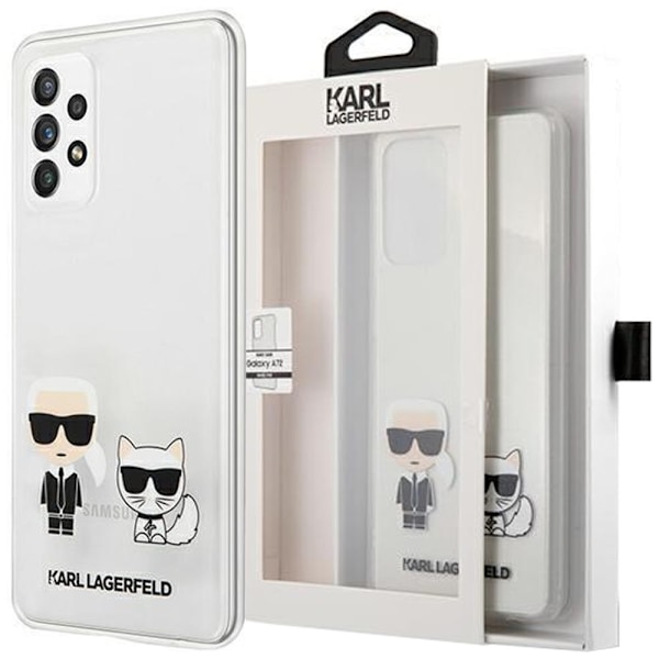 Karl Lagerfeld KLHCA72CKTR A72 A725 Hard Case Transparent Karl & Choupette