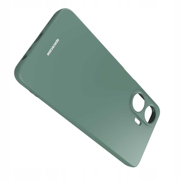 Spacecase Silikonfodral För Realme C55 Telefon Mörkgrön