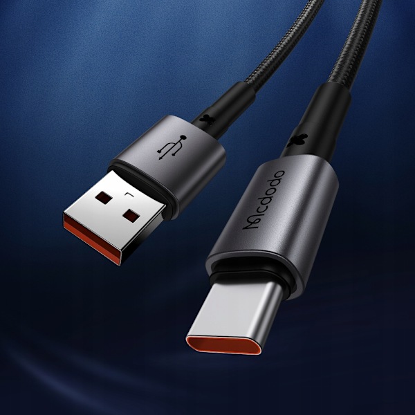 MCDODO USB-C SNABBLADDNINGSKABEL FÖR SAMSUNG XIAOMI USB TYP C 6A 100W 2M