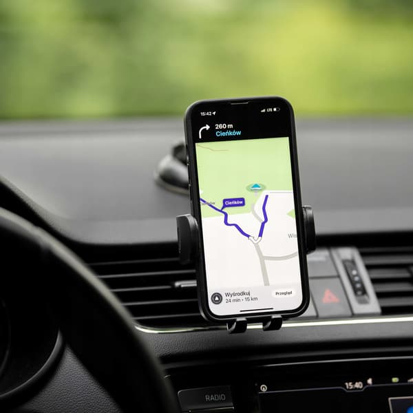 Spacecase Sc14 Ghost Dash Svart Bilhållare För 4-7 Tums Telefoner