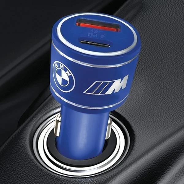 BMW M EDITION 20W PD QC 3.0 BILLADER - BLÅ