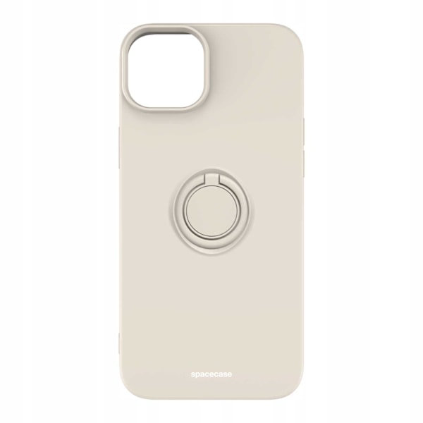 Spacecase Silikon Ringfodral För Iphone 15 Plus Bone Case