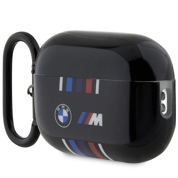 BMW MULTIPLE COLOURED LINES ETUI TIL AIRPODS PRO 2. GENERATION - SORT